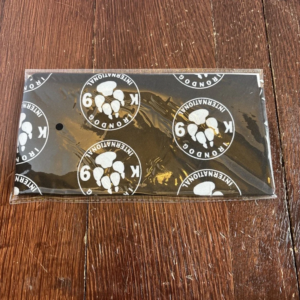 Battle Buddy‎ Bandana Irondog K9 International, Paw Print Police *NEW*